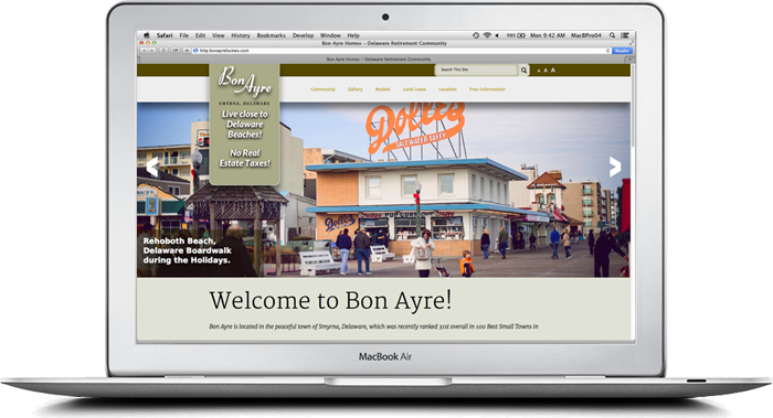 Bon Ayre website