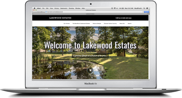 Lakewood Estates website